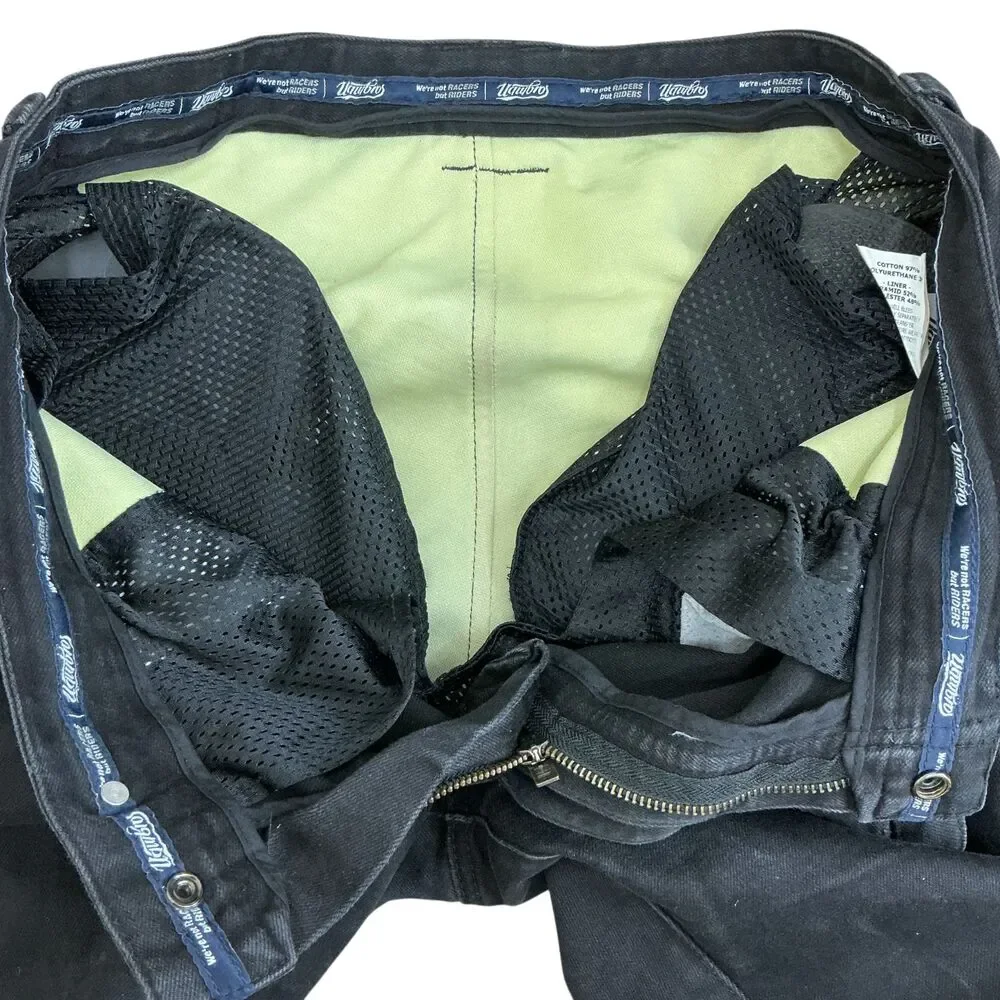 Uglybros Featherbed-K Black Motorcycle Riding Jeans Armor Mens Size 34 Moto Pant